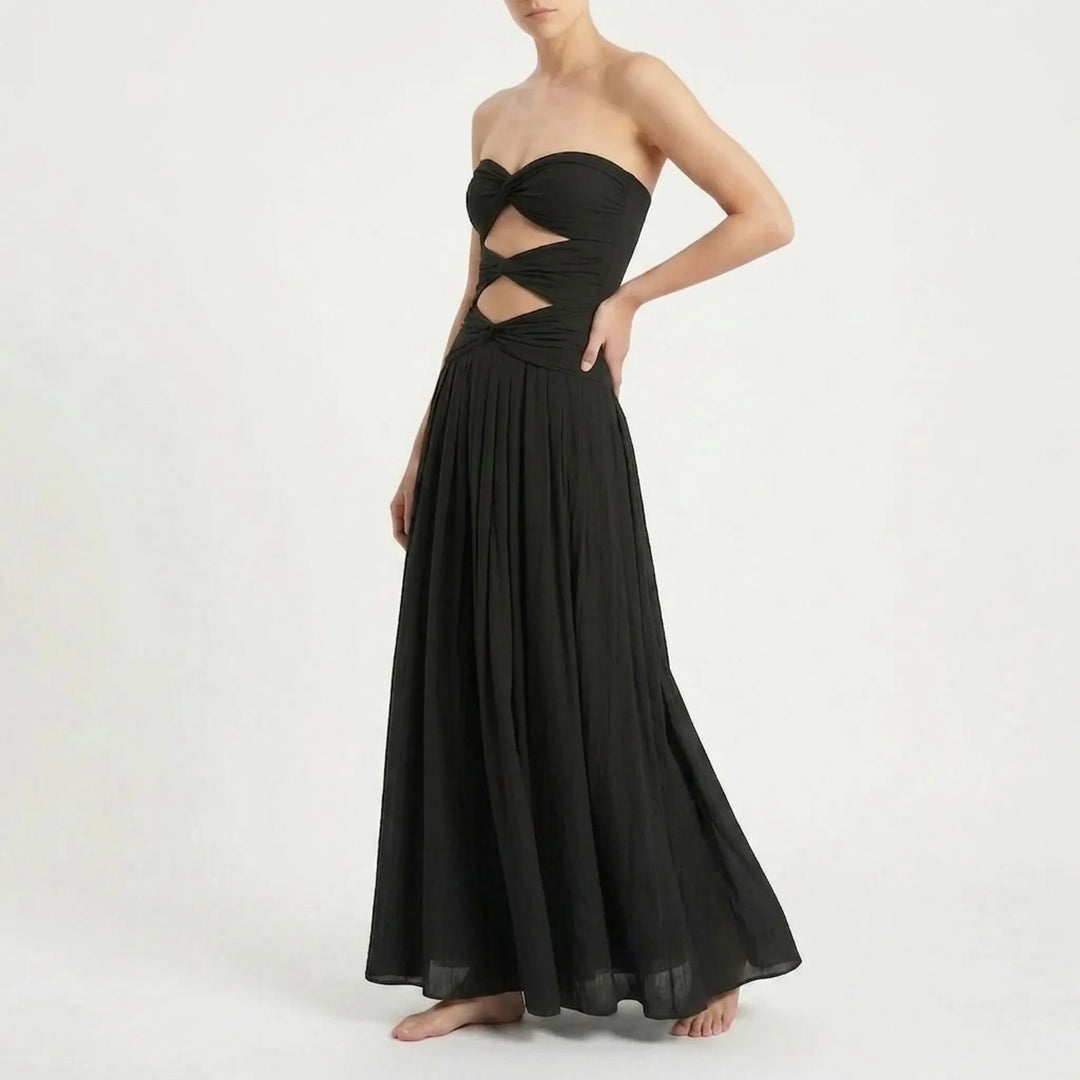 Cut-Out Swimsuit With Skirt - Sirenia
