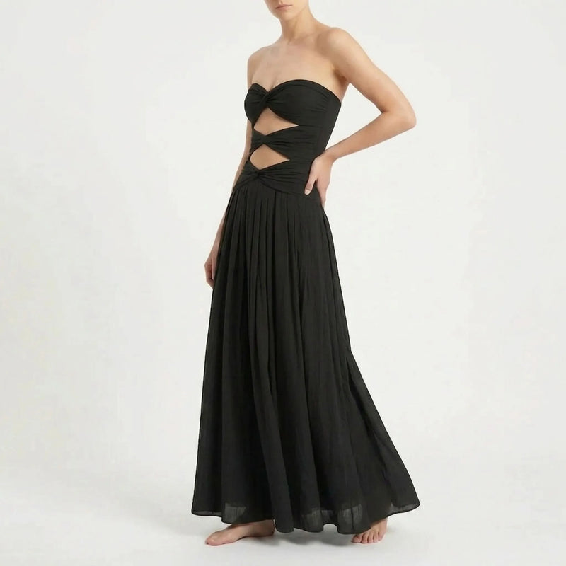 Cut-Out Swimsuit With Skirt - Sirenia