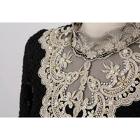 Ladies' blouse with autumnal embroidered lace – Elisabeth