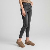 Damen Hausschuh Pantoffel Mit Fleece - FluffStep