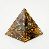 Decorative Geometric Desktop Pyramid - ApexForm