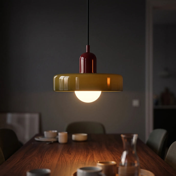 Decorative Glass Pendant Light for Dining Rooms