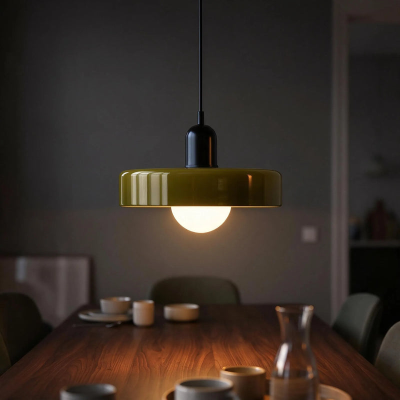 Decorative Glass Pendant Light for Dining Rooms