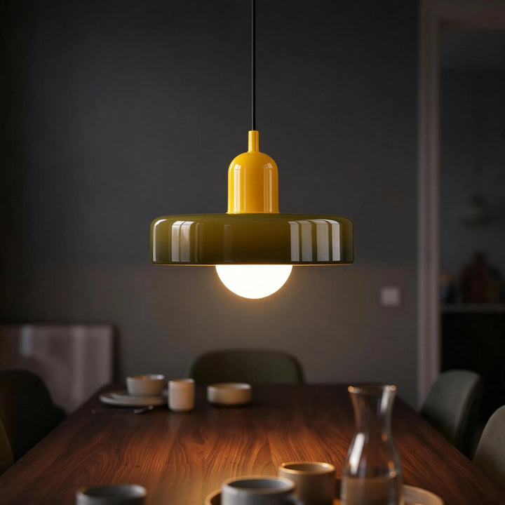 Decorative Glass Pendant Light for Dining Rooms