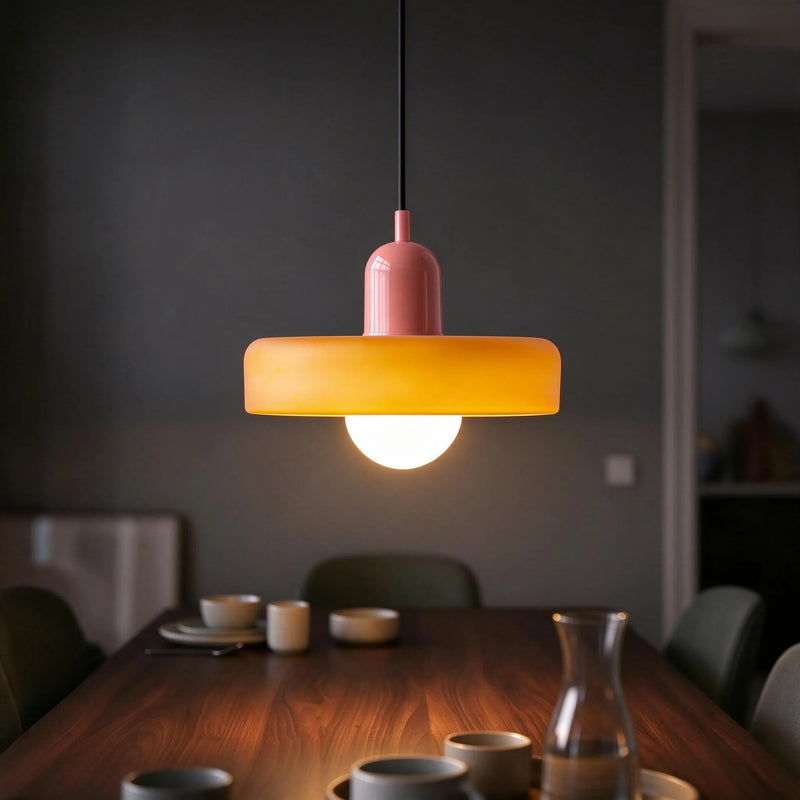 Decorative Glass Pendant Light for Dining Rooms