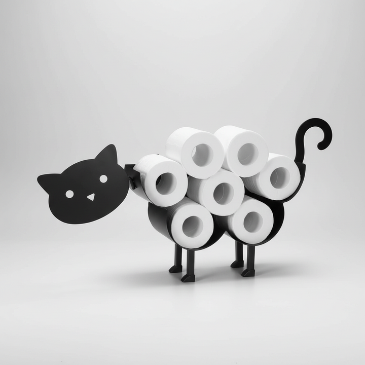 Dekorativer Tierförmiger Rollenhalter - FunRolette