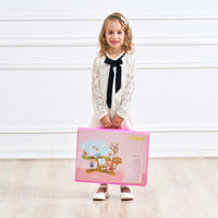 6-in-1 creative box with drawing and craft supplies for children – compact and versatile