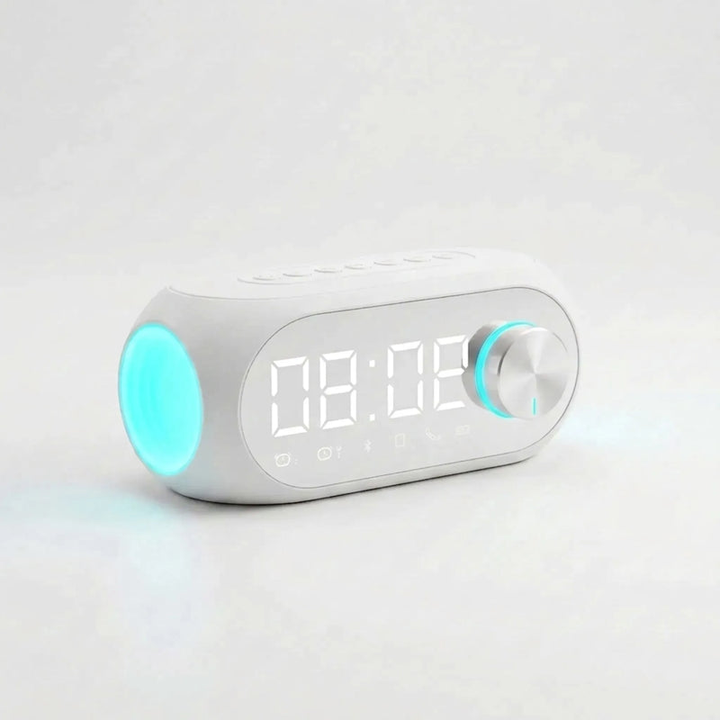 Digital Alarm Clock With Bluetooth Speaker - Knovia