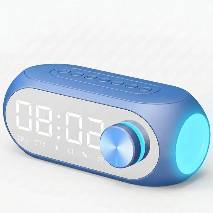 Digital Alarm Clock With Bluetooth Speaker - Knovia