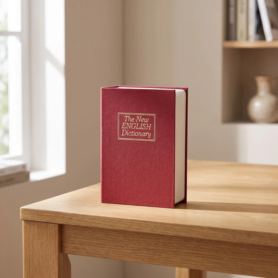 Disguised English Dictionary Cash Storage Box - Veltora