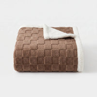 Double-Layer Textured Throw Blanket - Naptura