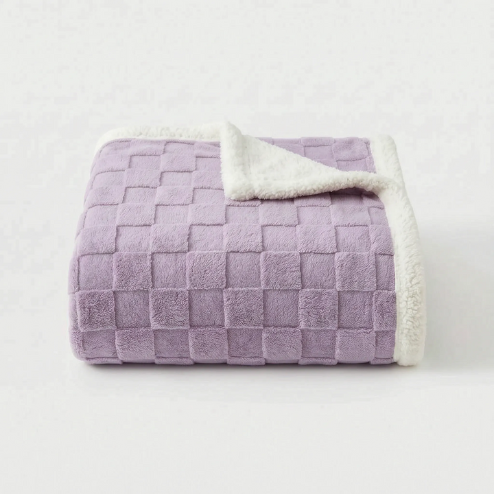 Double-Layer Textured Throw Blanket - Naptura