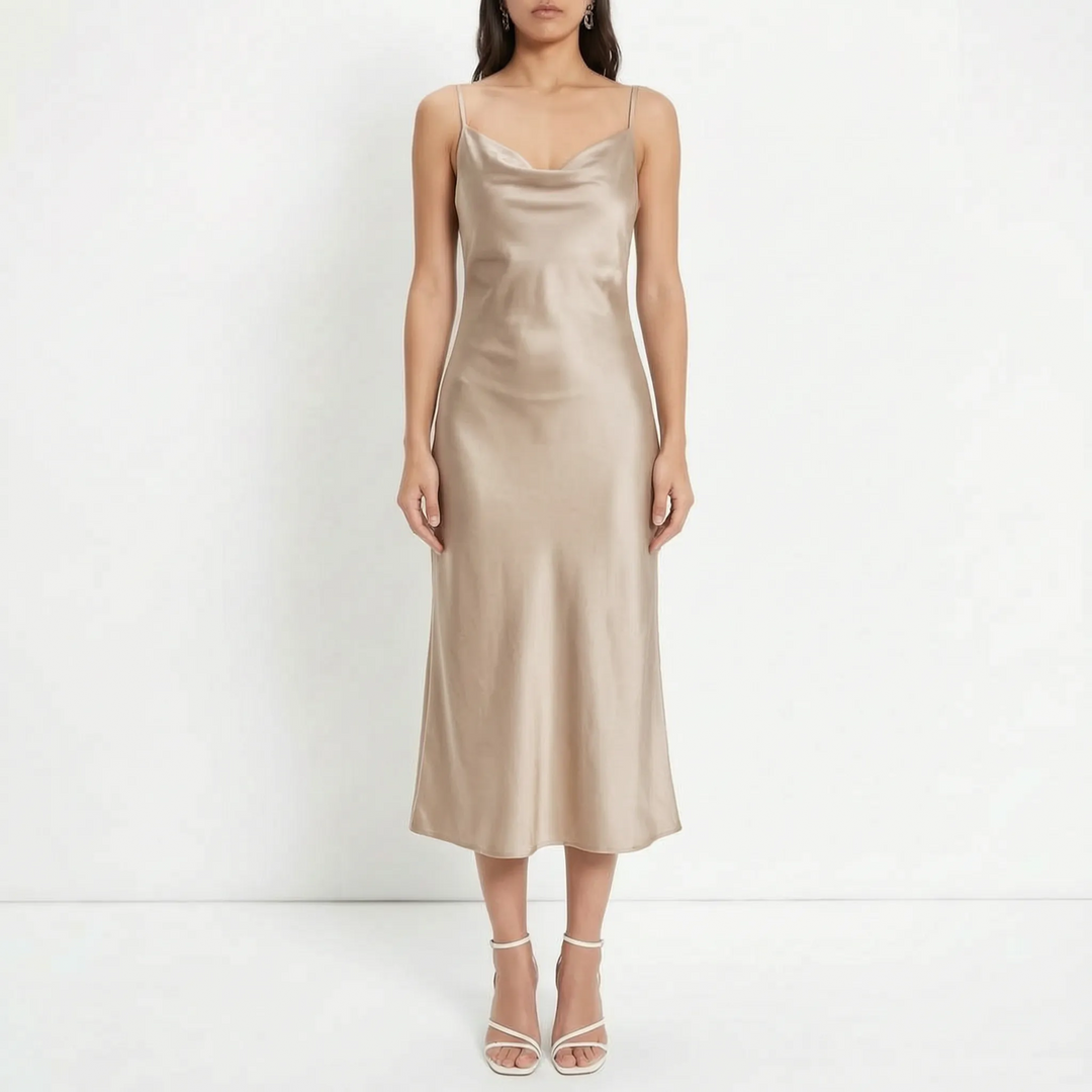 Drapiertes Slipdress -  Jody