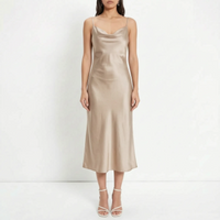 Drapiertes Slipdress -  Jody