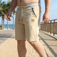Drawstring Waist Bermuda Shorts - Saul