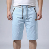 Drawstring Waist Bermuda Shorts - Saul