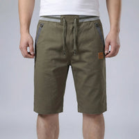 Drawstring Waist Bermuda Shorts - Saul
