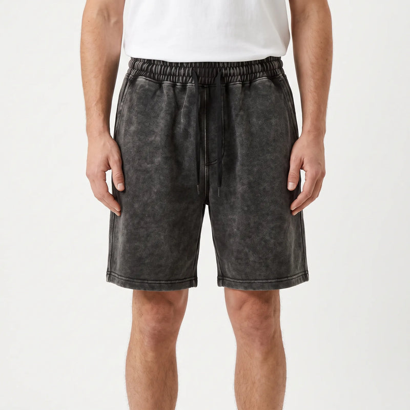 Drawstring Waist Relaxed Shorts - Chester