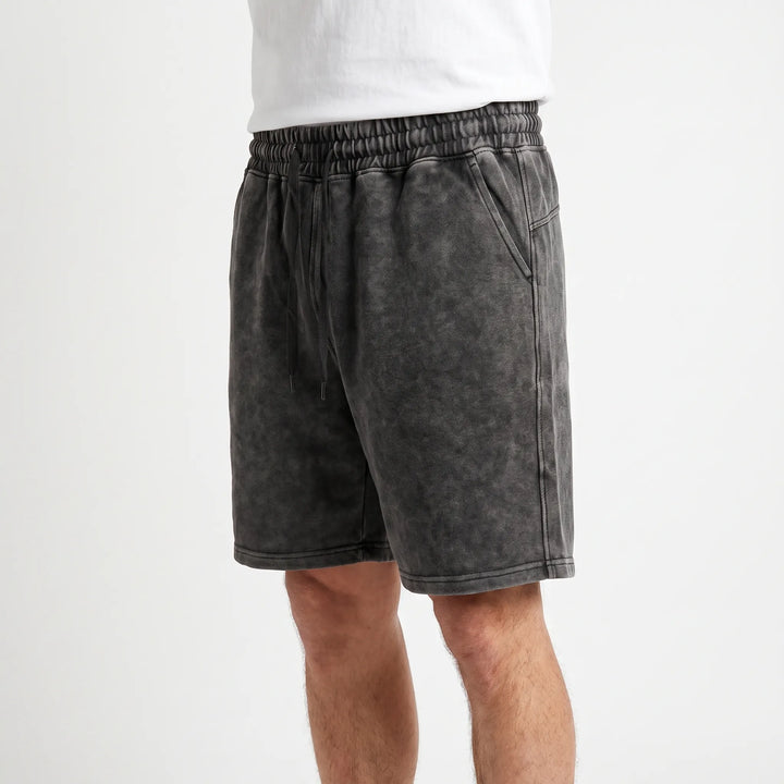 Drawstring Waist Relaxed Shorts - Chester