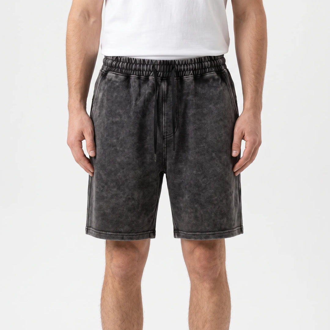 Drawstring Waist Relaxed Shorts - Chester