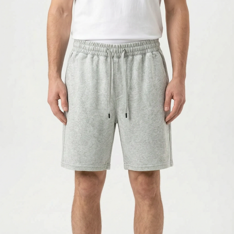 Drawstring Waist Relaxed Shorts - Chester