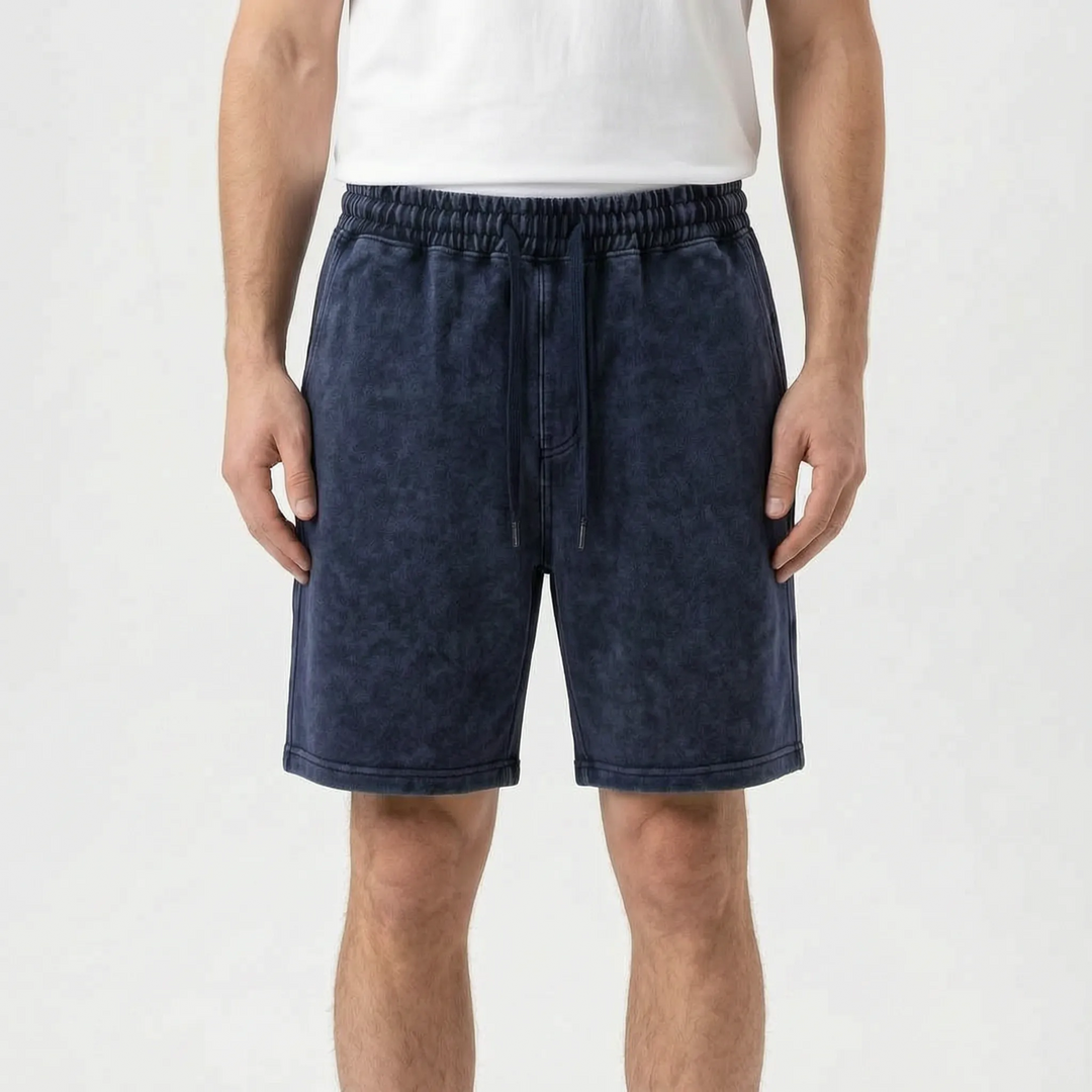 Drawstring Waist Relaxed Shorts - Chester