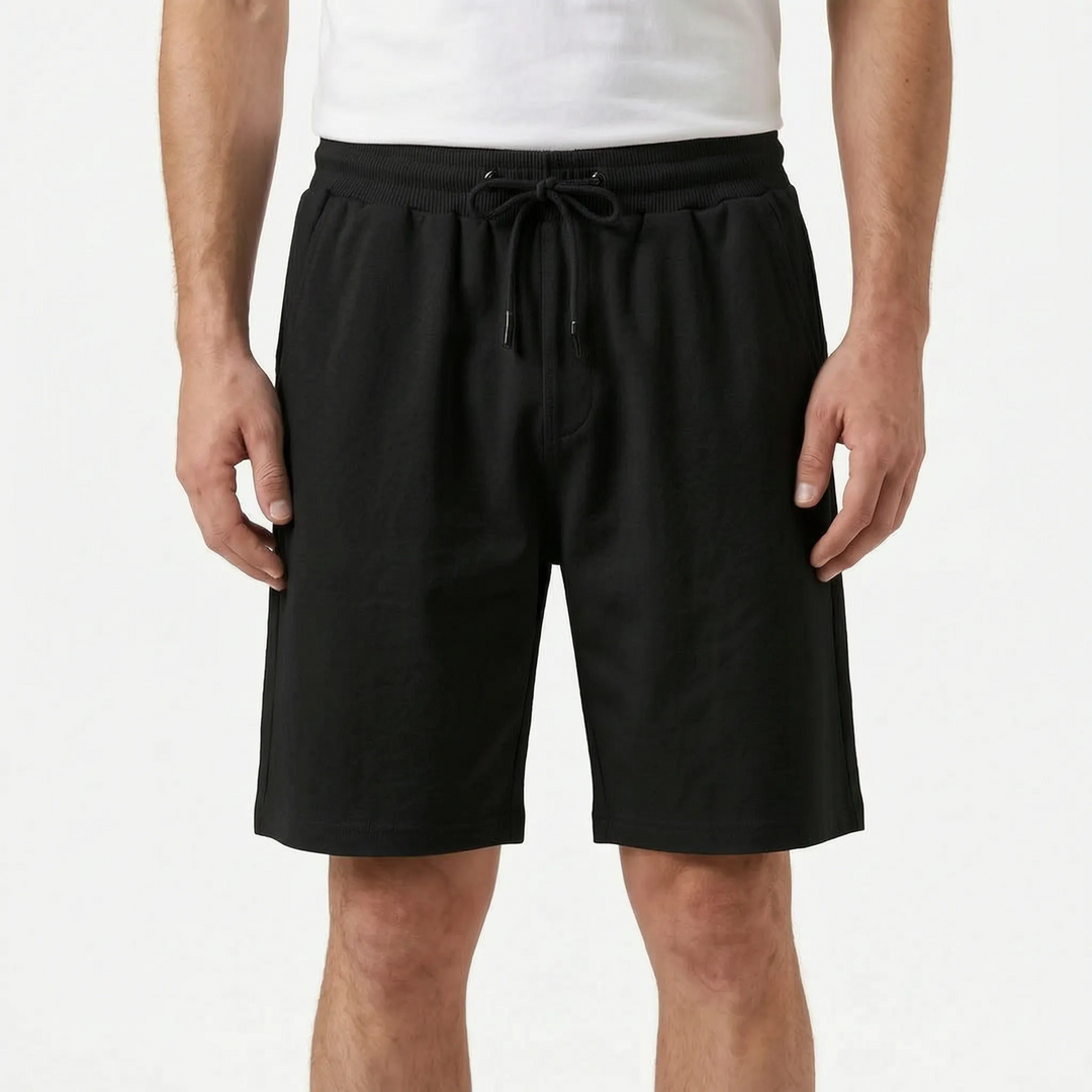 Drawstring Waist Relaxed Shorts - Jonathon