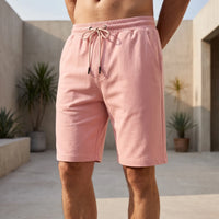 Drawstring Waist Relaxed Shorts - Jonathon