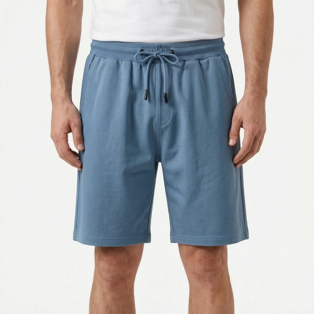 Drawstring Waist Relaxed Shorts - Jonathon