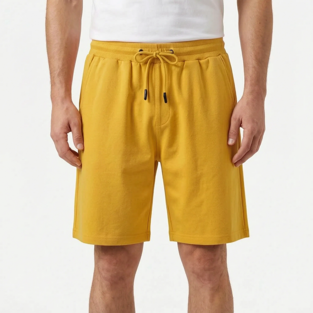 Drawstring Waist Relaxed Shorts - Jonathon