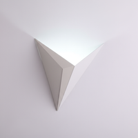 Dreieckige Minimalistische Wandlampe - TriGlow