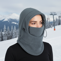 Dreifachfunktion Fleece Haube Mit Gesichtsmaske - HeatHood