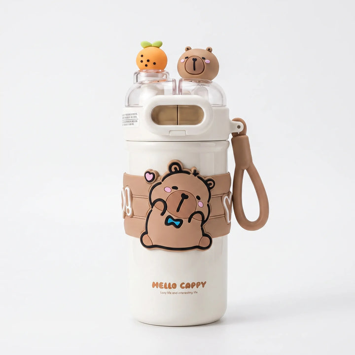 Dual-Compartment Insulated Water Bottle - Brizzly