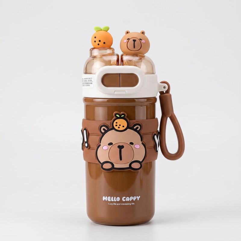 Dual-Compartment Insulated Water Bottle - Brizzly