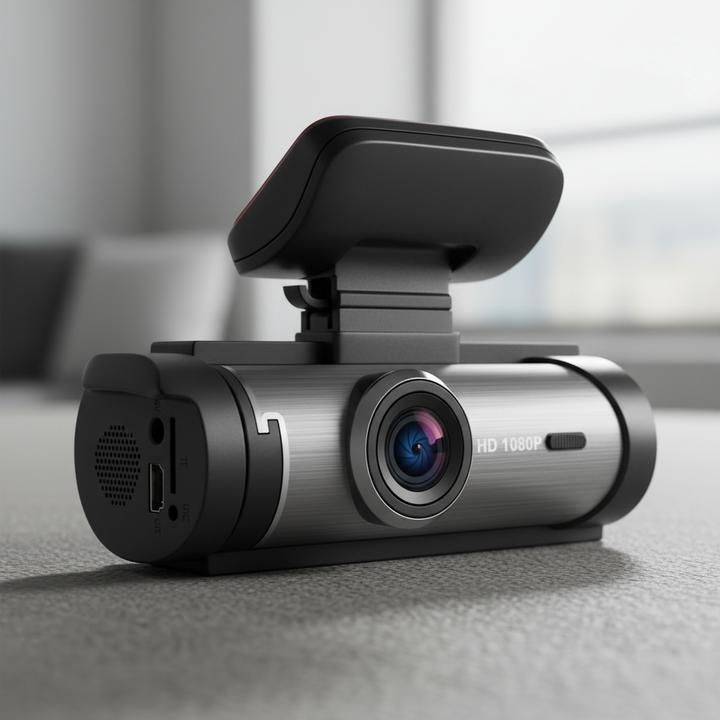 Dual Lens Dashcam Mit Display - DriveGuardo