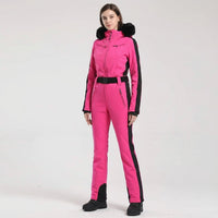 Einteiliges Skioverall Mit Kapuze - Clarissa