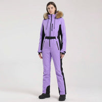 Einteiliges Skioverall Mit Kapuze - Clarissa