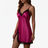 Elegant V-Neck Slip Nightdress - Joy