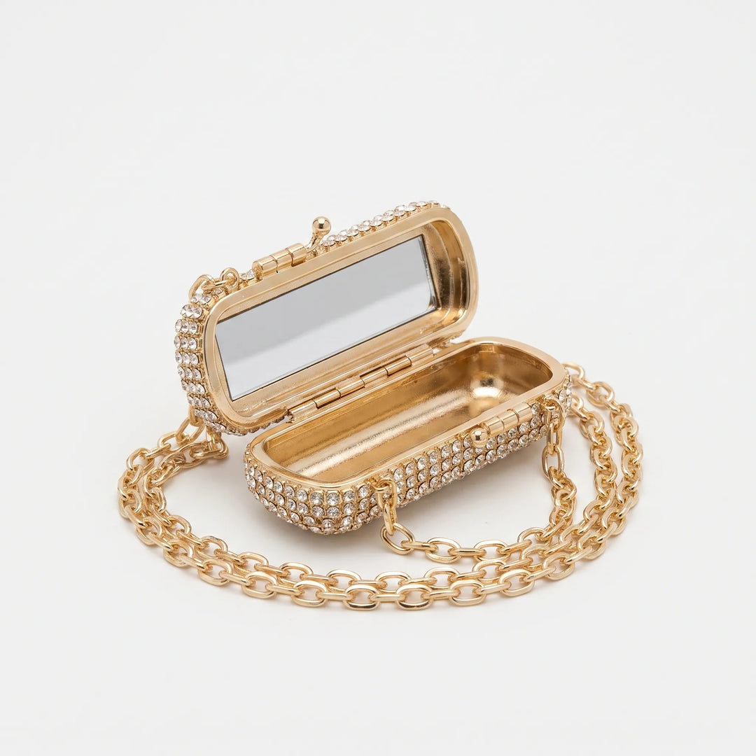 Embellished Mini Evening Clutch Bag - Luxara