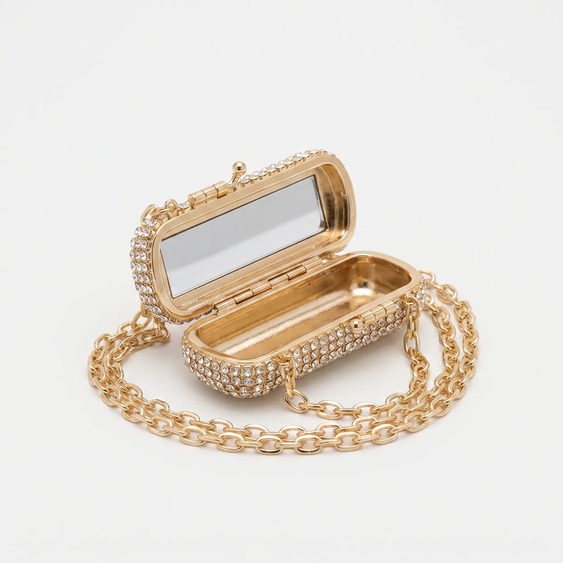 Embellished Mini Evening Clutch Bag - Luxara