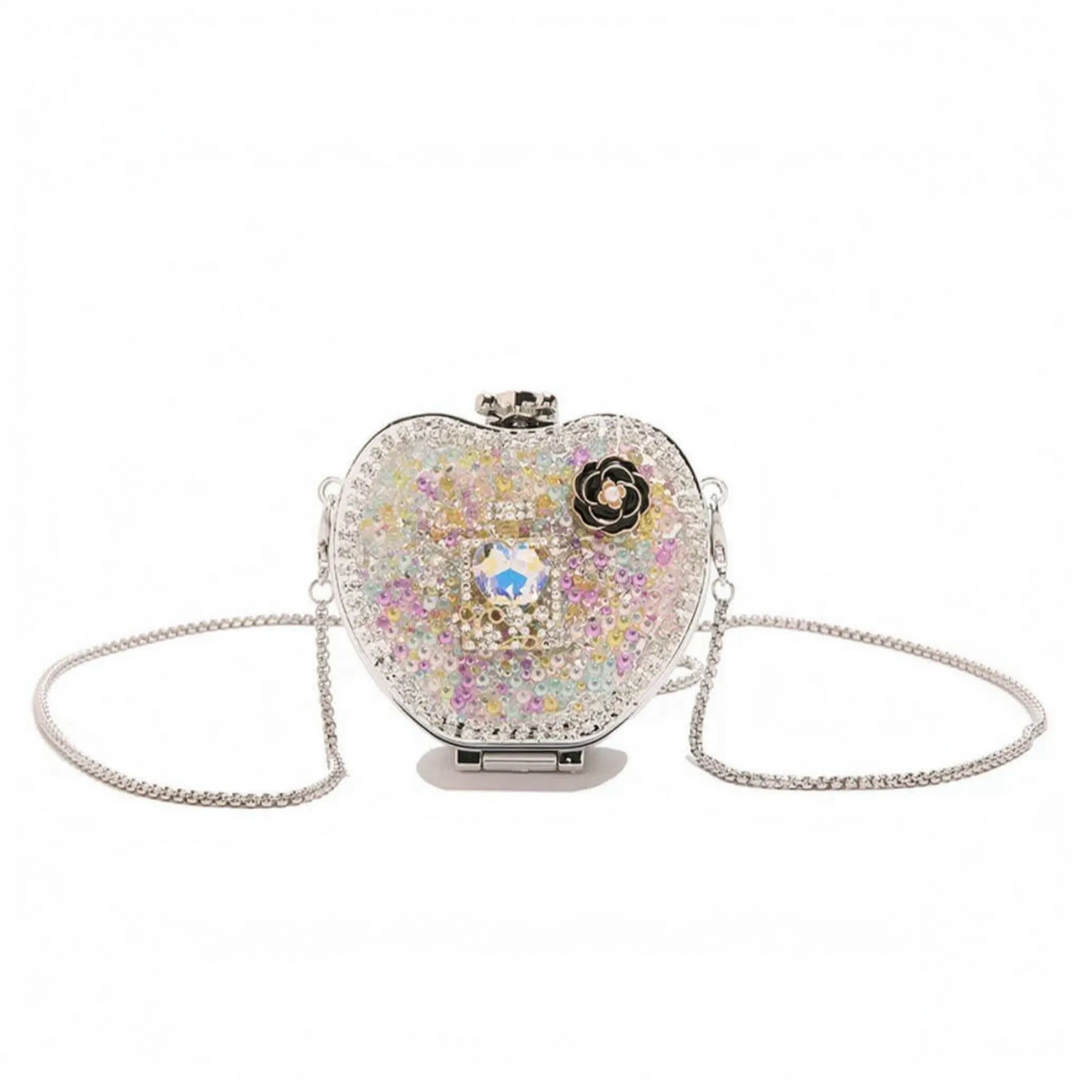 Embellished Square Evening Clutch Bag - Nochetta