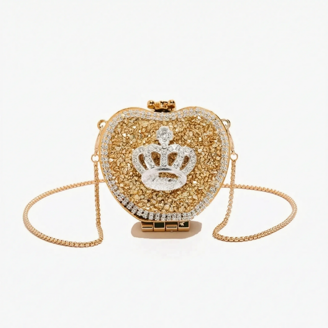 Embellished Square Evening Clutch Bag - Nochetta