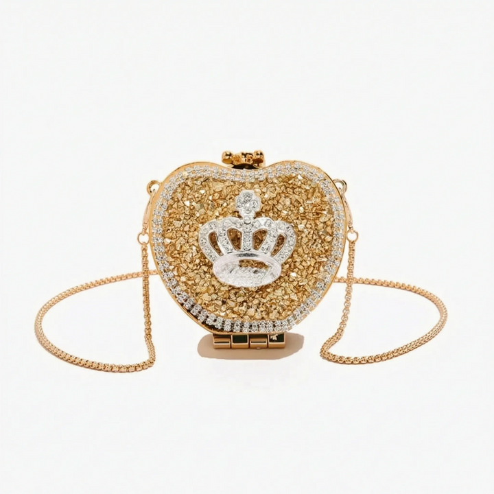 Embellished Square Evening Clutch Bag - Nochetta