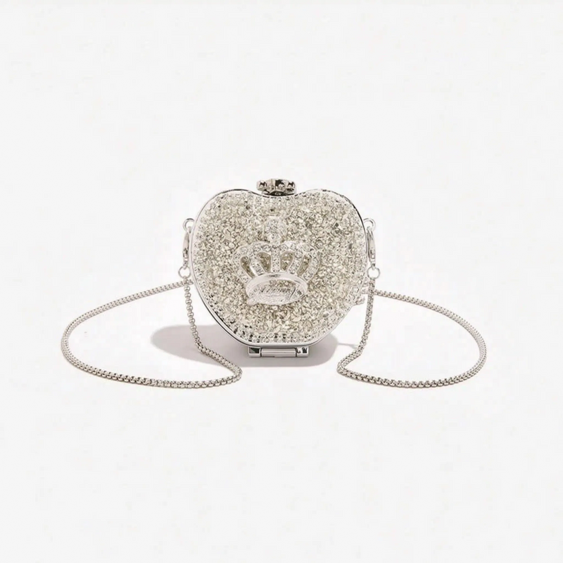 Embellished Square Evening Clutch Bag - Nochetta