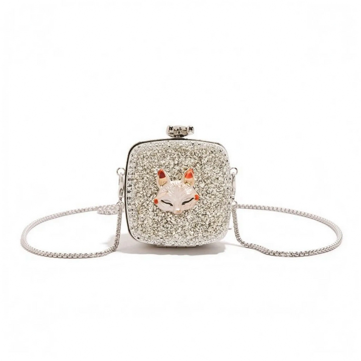 Embellished Square Evening Clutch Bag - Nochetta