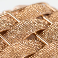 Embellished Woven Evening Bag - Zivara