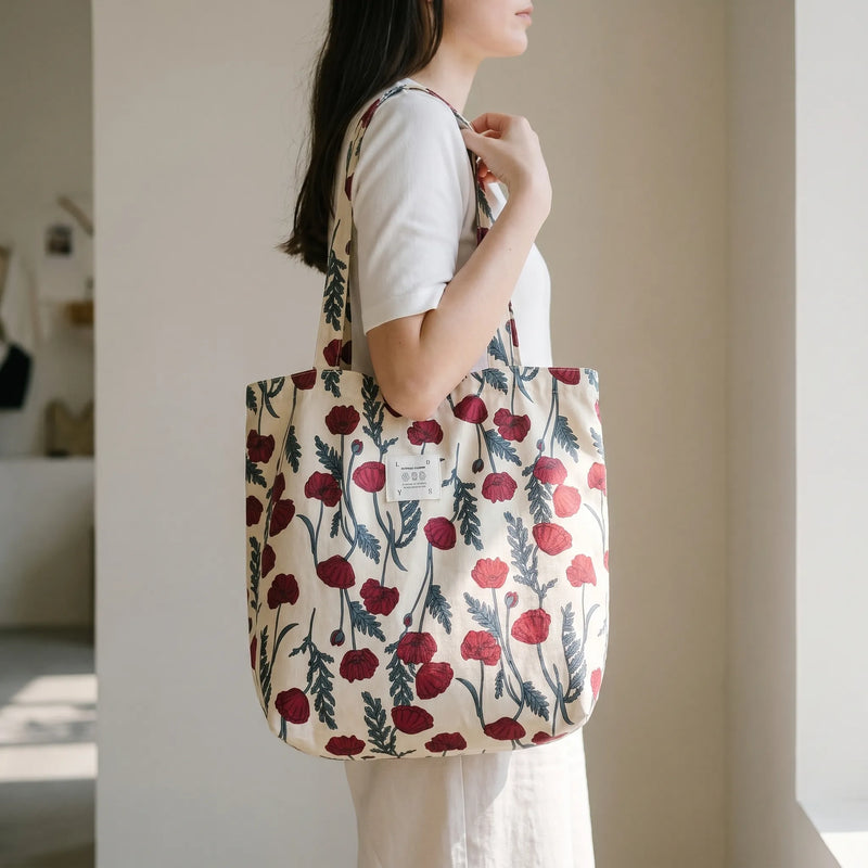 Everyday Woven Tote Bag - Petalix