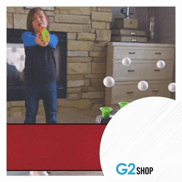 Water target game for children – shooting fun with floating targets