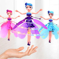 Floating, sensor-controlled fairy doll – magically flies around the room.