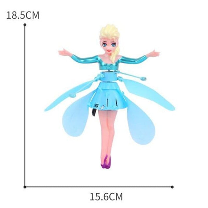 Floating, sensor-controlled fairy doll – magically flies around the room.